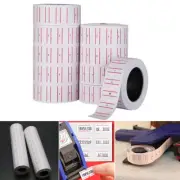 10 Rolls Price Gun Stickers Labels Paper Pricing Tags for Office, Yard, Grocery