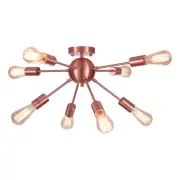 Sputnik Chandeliers 8 Ceiling Light Semi Flush Mount Ceiling Pendant Lighting...