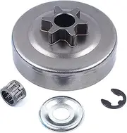 SUOKA 3/8 6T Clutch Drum Sprocket Washer E-Clip Kit For STIHL Chainsaw MS170 MS180 MS210 MS230 MS250 017 018 021 023 025 1123 640 2003