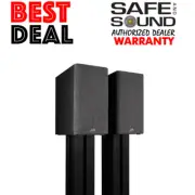 POLK AUDIO RESERVE R200 BOOKSHELF SPEAKERS PAIR - BLACK