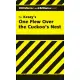 CliffsNotes on Kesey’s One Flew over the Cuckoo’s Nest