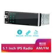 Car Bluetooth Radio MP5 Player Single 1DIN Carplay Stereo Voice Receiver 5.1in (for: Daihatsu)