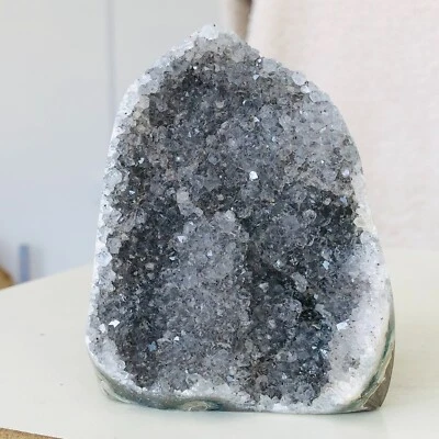 562g Natural Amethyst geode quartz cluster crystal specimen Healing D134