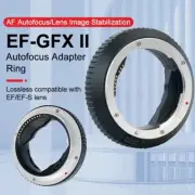 EF-GFX II AF Lens Adapter Ring Full Frame for Canon EF EF-S Lens for Fuji GFX