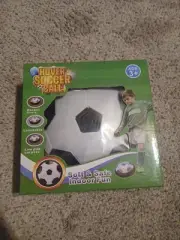 Hover Soccer Ball, Air Power Ball, Kids Toys Indoor Floating Black / White.