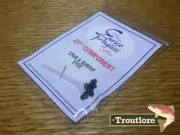LARGE BLACK EP CRAB & SHRIMP EYES ENRICO PUGLISI - NEW FLY TYING MATERIAL