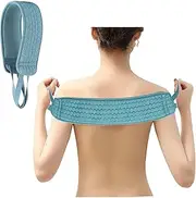Body brush, used for showering, three-piece exfoliating set, bathing essential, thickened mud-scrubbing and dirt-removing bath ball, combination set, back scrubber and long back towel.