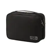 Cable Storage Bag Digital Electronics Organizer for Travel, Portable Case8441