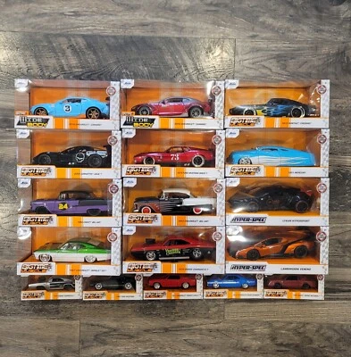 Jada Diecast Assortment Variety - 1/24, 1/32, 1/64 Scale - Pick & Choose