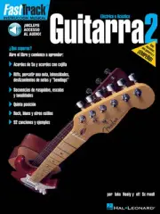 FastTrack Guitar Method 2 Spanish Edition Lessons Tab Music Book & Online Audio