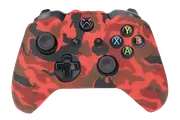 Silicone Cover For XBOX ONE Controller Skin Case Red Camo