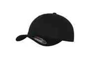 Flexfit Unisex Wooly Combed Cap (Black/Black) - UTPC3705