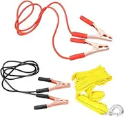 Mobestech Car Battery Power Emergency Cable Jump Starter Jumper Leads Universal Battery Jumper 2.2m Cable 3.2m Tow Rope