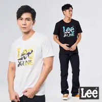 在飛比找蝦皮商城優惠-Lee 夏季大LOGO短袖T恤 男 X-LINE 經典白LL