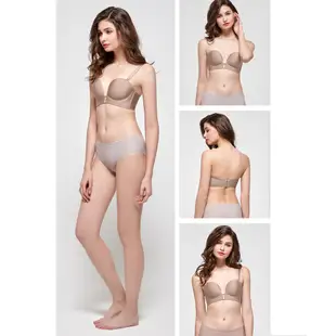 【pierre cardin 皮爾卡登女性內衣】隱形鋼圈爆乳集中半罩內衣