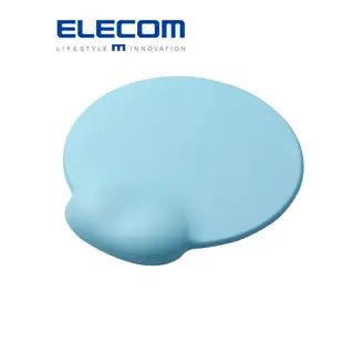 【日本ELECOM】 dimp gel日本製舒壓鼠墊 藍