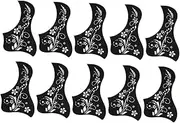 GLSTOY 40/41in Guitar Pickguard Acoustic Guitar Protective Plate Pvc Scratch Guard Easy Fit Unique Design