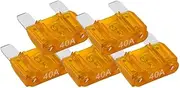 5pcs 40A Maxi Blade Fuses - Orange Car Truckto Fuses 40 Amp Fuse