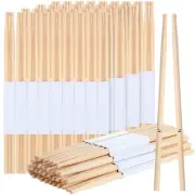24 Pairs 7A Drum Sticks Triangular Wood Tip Long Maple Drumsticks Classic Dru...