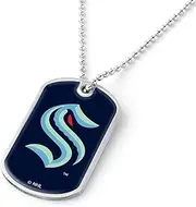 Aminco NHL Seattle Kraken NHL Seattle Kraken Dynamic Dog Tag, Team Color, One Size
