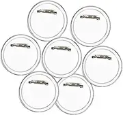 Vaguelly Button Pins Set Stainless Steel Brooch Pin Acrylic Design Badges Easy to Use Diy Kit