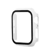 New Protective Slim Bumper Case with Screen Protector WHITE For Apple Watch 44mm