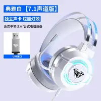 在飛比找樂天市場購物網優惠-電競耳機 頭戴式耳機 遊戲耳機 狼蛛S602電腦耳機頭戴式吃