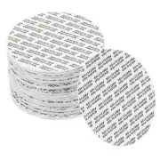 100Pcs Foam Lid Liners, Pressure Sensitive Liners for Sealing, 86mm