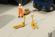 Walthers SceneMaster ~ HO Scale ~ Pallet Jacks ~ Kit ~ package(4) ~ 949-4144