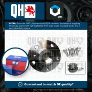 Wheel Bearing Kit fits MINI COUNTRYMAN COOPER F60 2.0 Rear 2016 on QH Quality