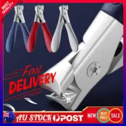 Stainless Steel Ultra Sharp Nail Clippers Wide Jaw Opening Anti-Splash IW