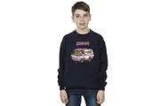 Scooby Doo Boys Mystery Machine Van Sweatshirt (Navy Blue) - UTBI32563