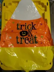Set of 2 Betallic Halloween 32" Candy Corn Shape Balloon New Free Ship