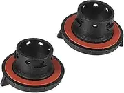 2pcs H13 LED Car Headlight Adapter Base Bulb Sockets Holder Black Car Headlight Mounting Bracket