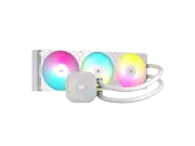 CORSAIR NAUTILUS 360 RS ARGB Liquid CPU Cooler – White – RS120 ARGB Fans – Fits