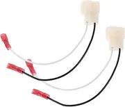 Gatuida Speaker Wire Harness 1 Pair Speaker Car Accessory Car Supply Car Part Cable car Door Plastic Speaker Wiring Harness Adapter