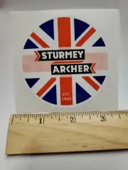 STURMEY ARCHER Cruiser Shifter UK Road MTB Bike Ride FRAME STICKER DECAL 3"