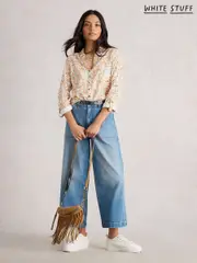 White Stuff White Annie Jersey Shirt (H71473) | $104