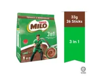 NESTLE MILO 3 IN1 ACTIV-GO 33g X 26 STICKS| 858g| MALAYSIA PRODUCT