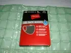 10 Pack - Hanes Black 100% Cotton Face Mask Reusable / Washable Cover Face Masks