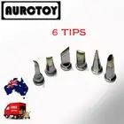 6PCs Solder Soldering Station Iron TIPs LT LeadFree FOR Weller WSD130 WSP80 AU