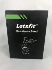 Letsfit Resistance Band, size M, unopened box