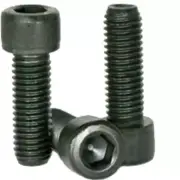 M12-1.75 x 30 mm Socket Cap Screws, Class 12.9, Black Oxide, FT, UNC, 10 PK