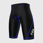 Fdx Men's Blue Compression Shorts Skin Tight Gym Pants