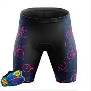 [LCBLRO] Cycling Shorts Protective Mountain Bike Short Quick Drying Bicycle Pants MTB Wear Summer Breathable for Men