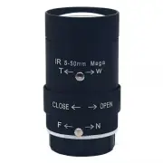 BACK-BONE Varifocal 5-50mm Manual Camera Iris Lens 3MP 1/3 CS Mount:Raspberry Pi