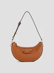 GUESS Women's Caramel Nastra Shoulder Bag in Brown