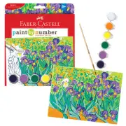 Van Gogh Irises Paint by Numbers Kit for Beginners Adult Art Craft 1 Count