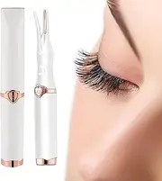[Generic] Certainly 2 Pieces Electric Eyelash Curler for Instant Glam, Heated Eyelash Curler, White