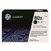 Cf280X - Hp 80X Black Toner - High Yield - Approx 6.9K Pages - M401, M425, Cp3525 Compatible
